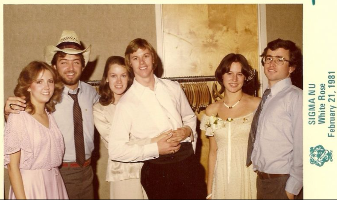 Photo Flashback: Gamma Alpha in 1981